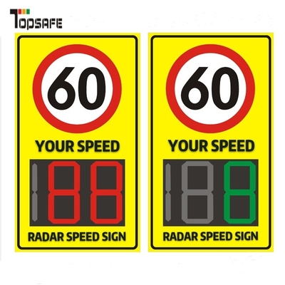 Factory price LED display sign car speed radar detector